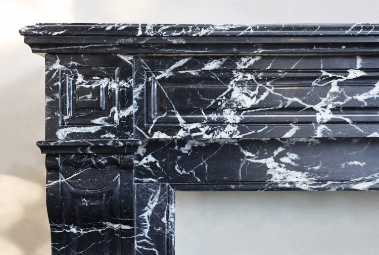 Louis XVI style fireplace