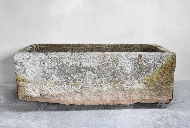 antique french trough