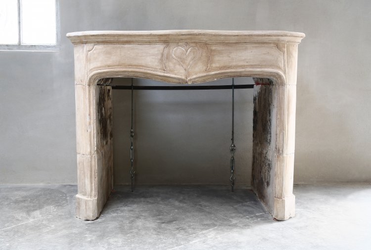 antique french fireplace