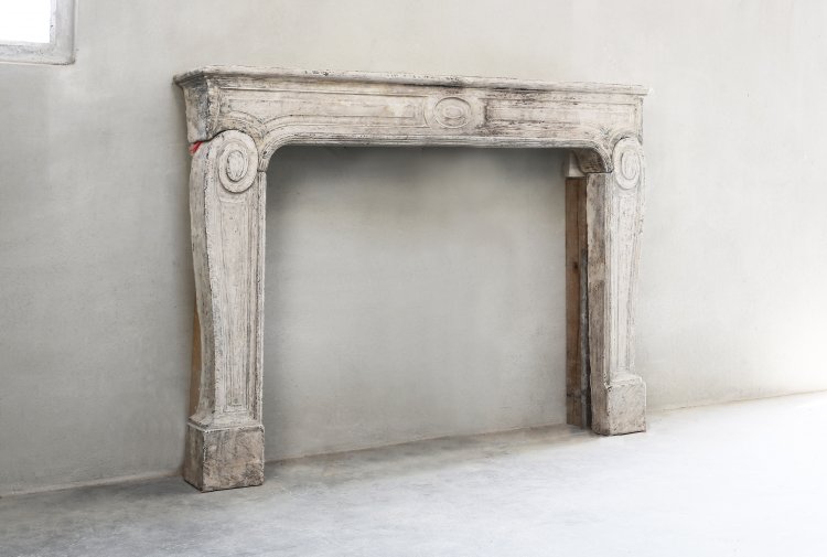 old french mantel piece