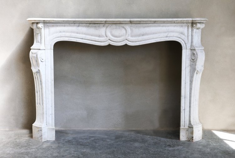 antique marble fireplace