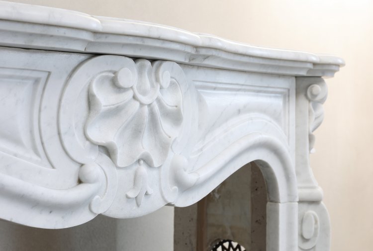 Louis XV style mantel piece