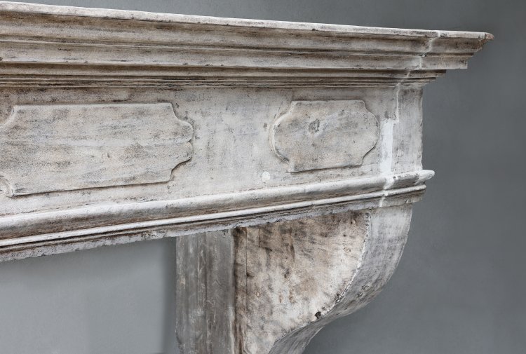 mantle surround of french limestone