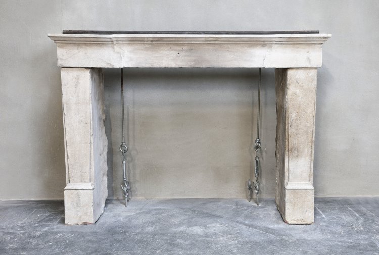 antique french fireplace