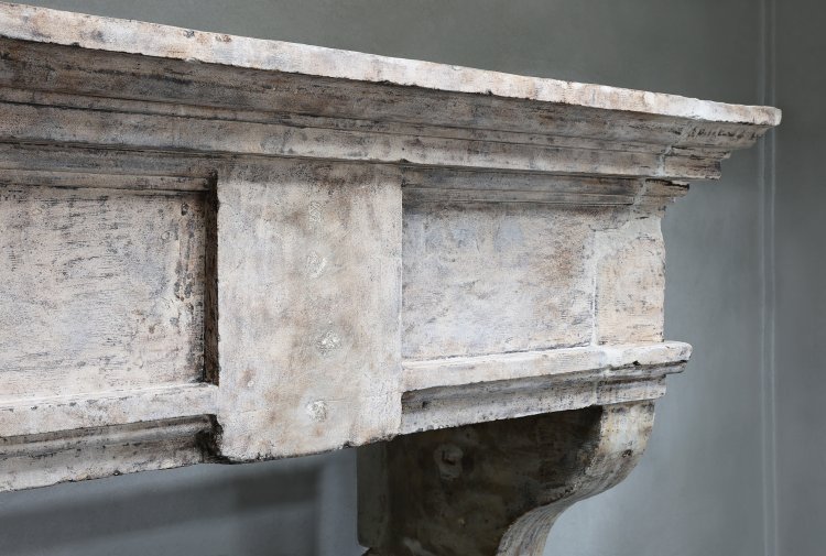 Antique Fireplace Surround in French limestone