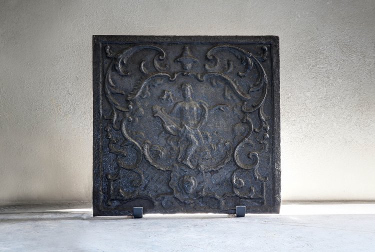 antique fireplate