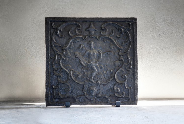 antique fireplate