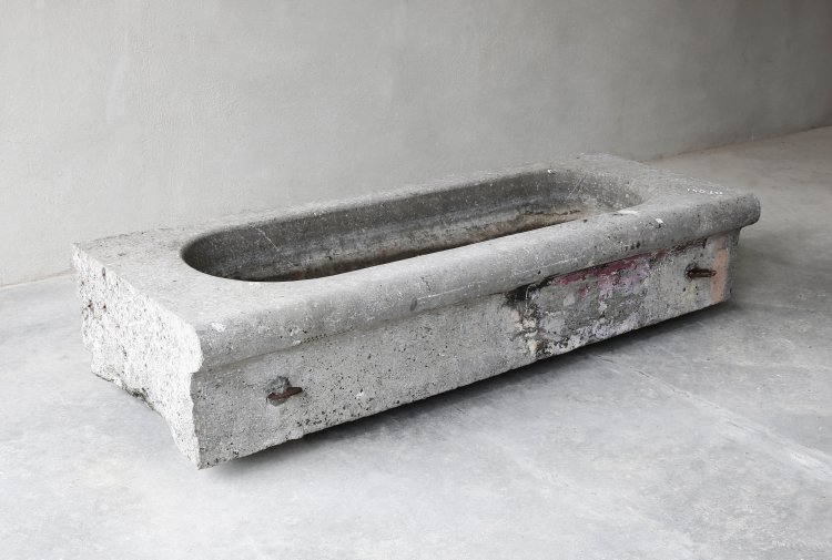 antique belgian bluestone sink 