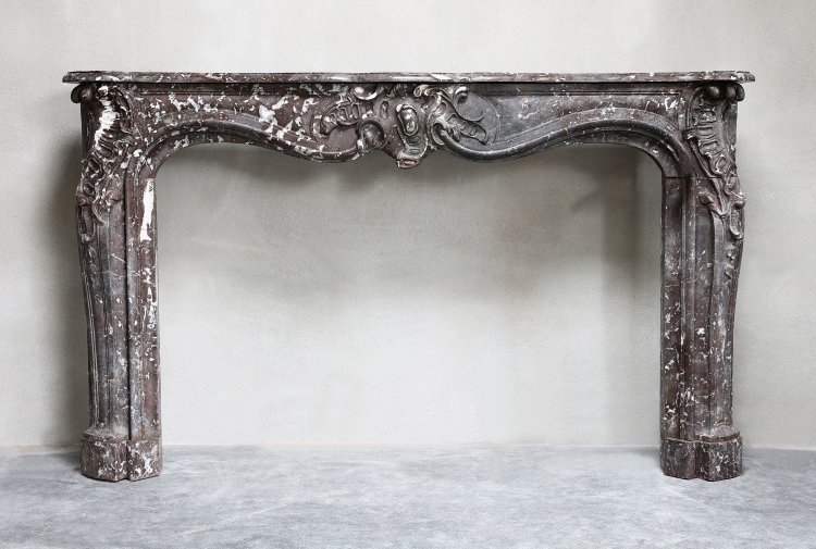 antique marble fireplace