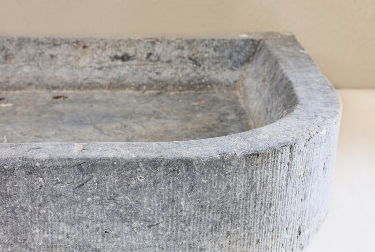 old belgian bluestone wash basin