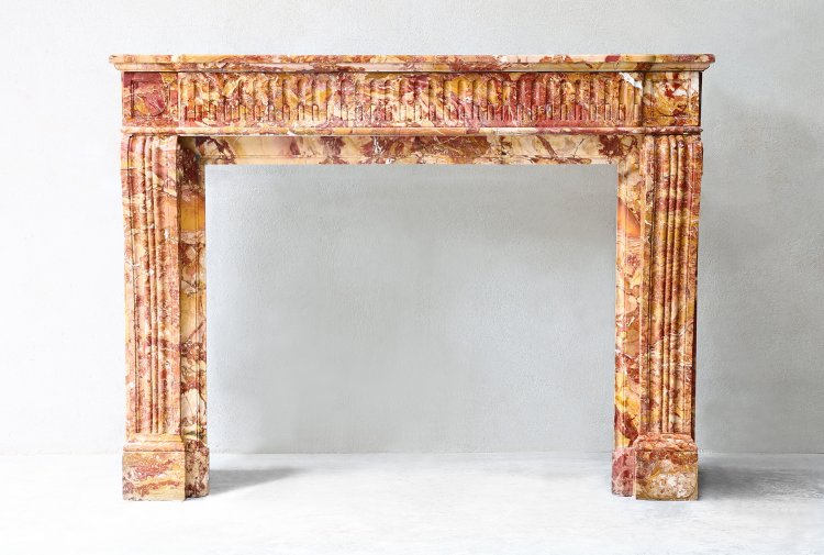 antique marble fireplace