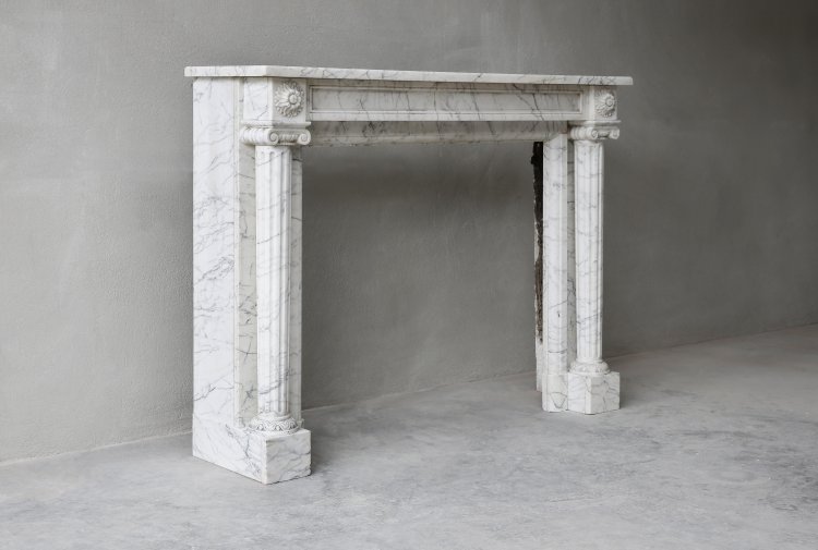 old french mantel of the 19th century