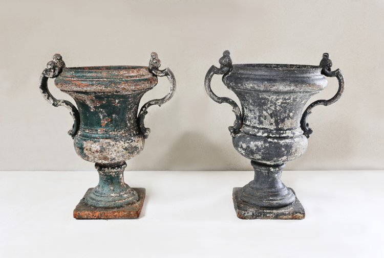 antique set of vases