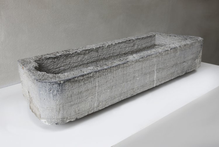 old belgian bluestone trough 