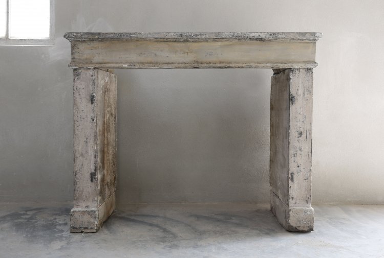 antique fireplace