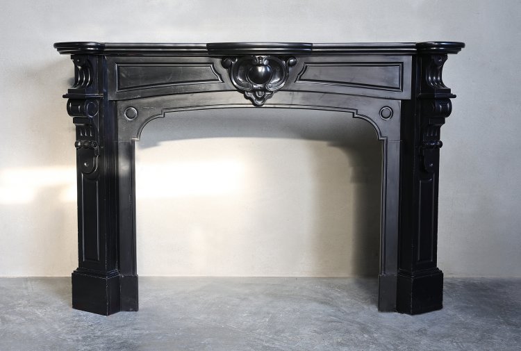 antique marble fireplace