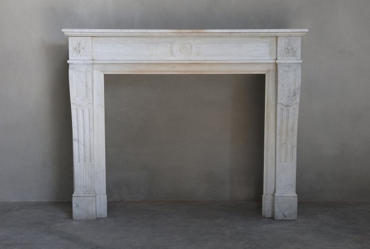 antique marble fireplace