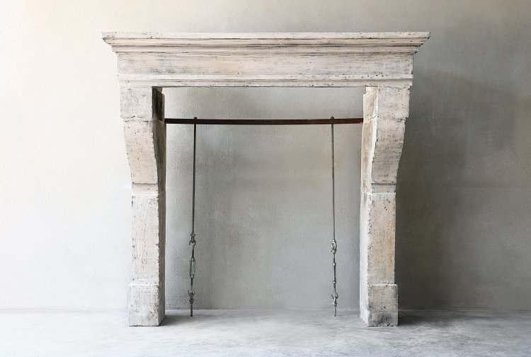 antique fireplace