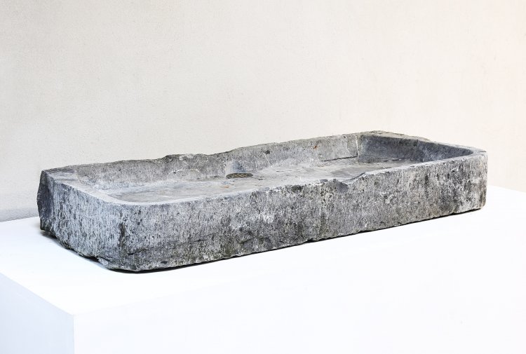 old belgian bluestone wash basin