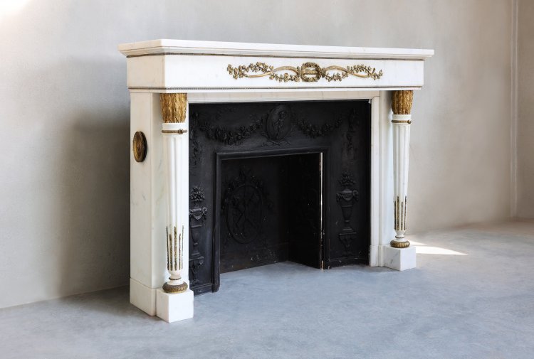antique french mantle