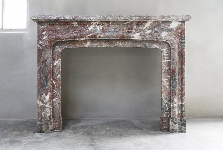 antique marble mantelpiece