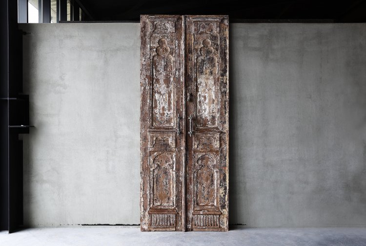 old set of doors