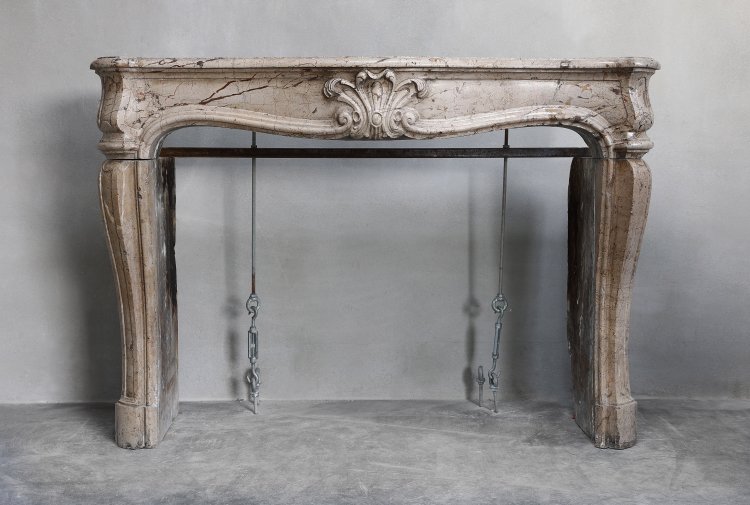 antique marble fireplace