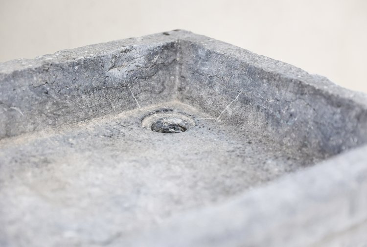 19th century sink of bluestone