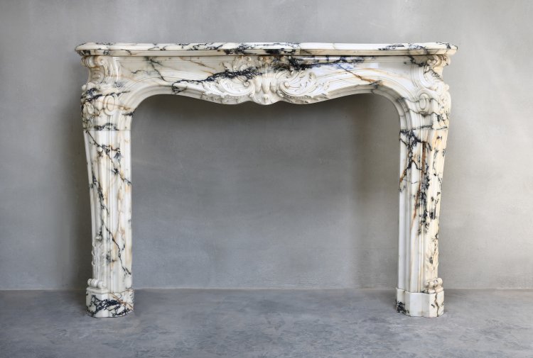 antique marble fireplace