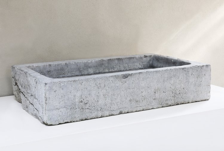 old belgian bluestone wash basin