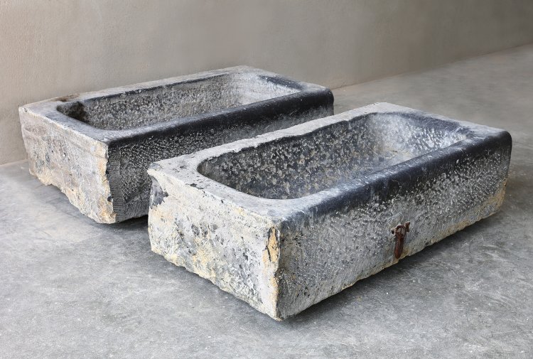 troughs of belgian bluestone