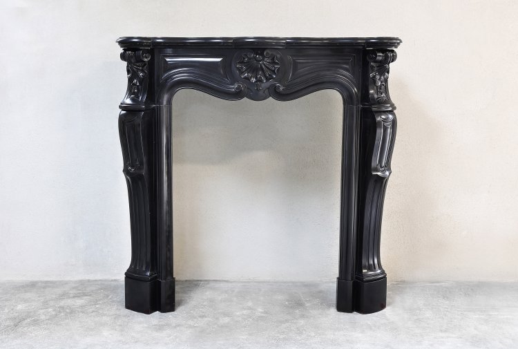 antique marble fireplace