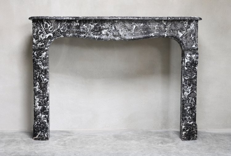 antique marble fireplace