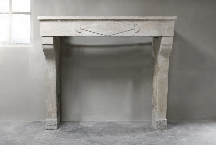 antique fireplace