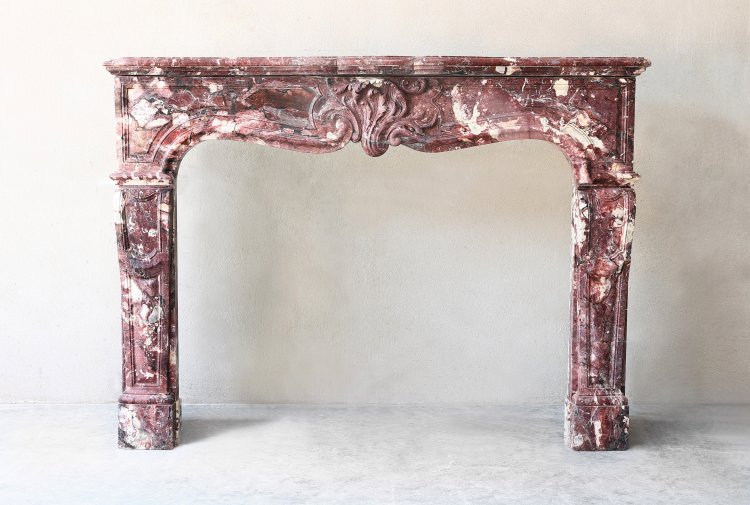 antique marble fireplace