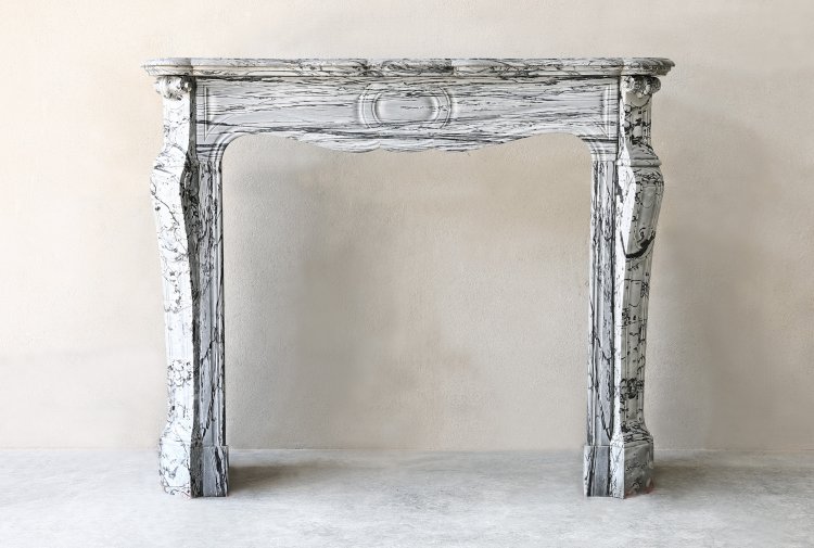 antique marble fireplace