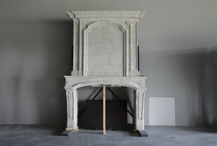 unique castle fireplace