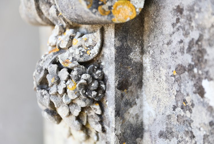 fountain of french limestone