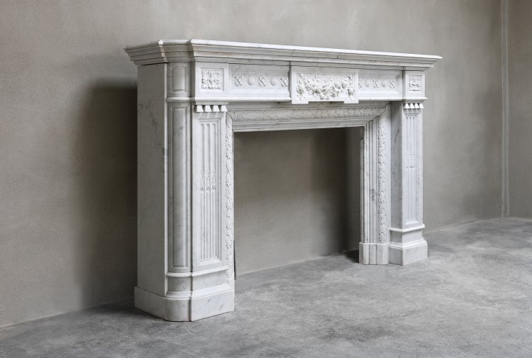 Louis XVI style mantle