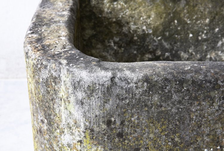 antique sink of bluestone