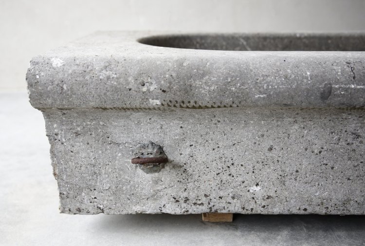 old belgian bluestone trough