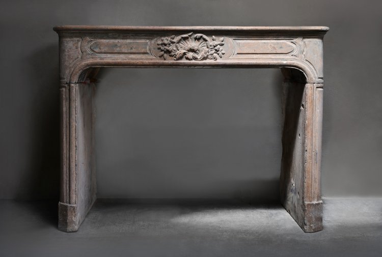 antique fireplace
