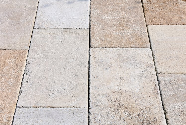 tiles of french limestone