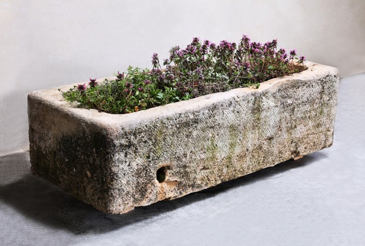 antique trough