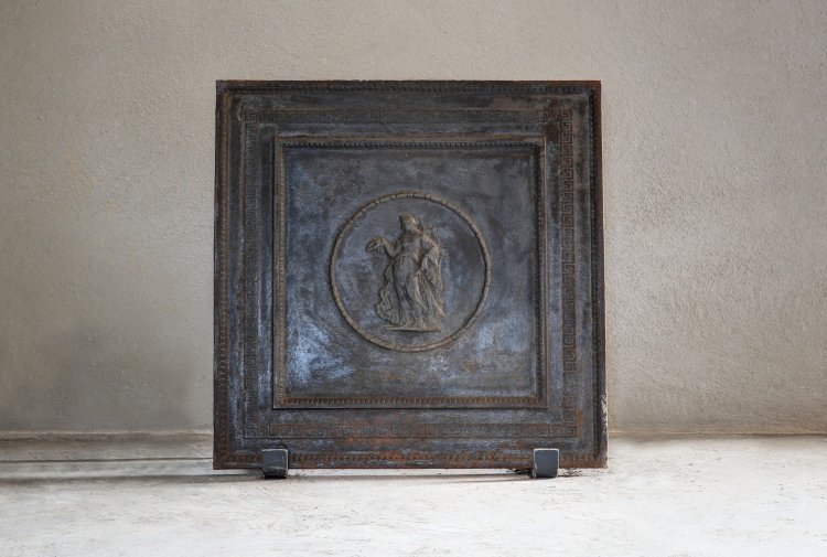 antique fireplate