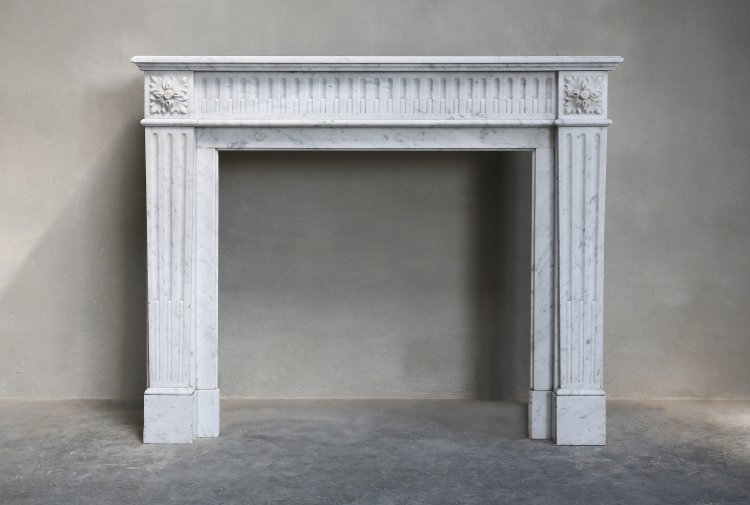 antique marble fireplace