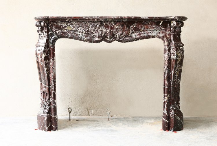 antique marble fireplace