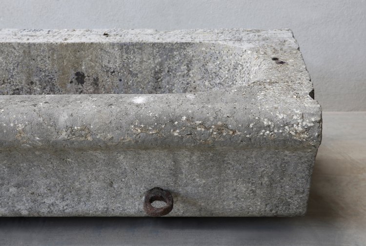 old drinking trough for horses