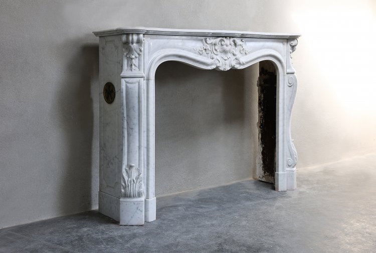 Louis XV style mantle