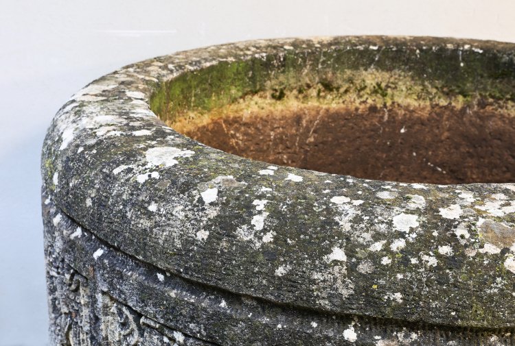 old water well of french limestone